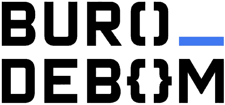 Het logo van buro_deBom